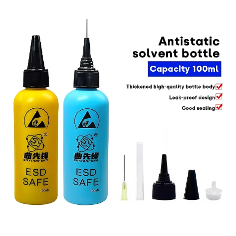 Soldering Flux Liquid - 100ml Liquid Alcohol Bottle for Dispenser