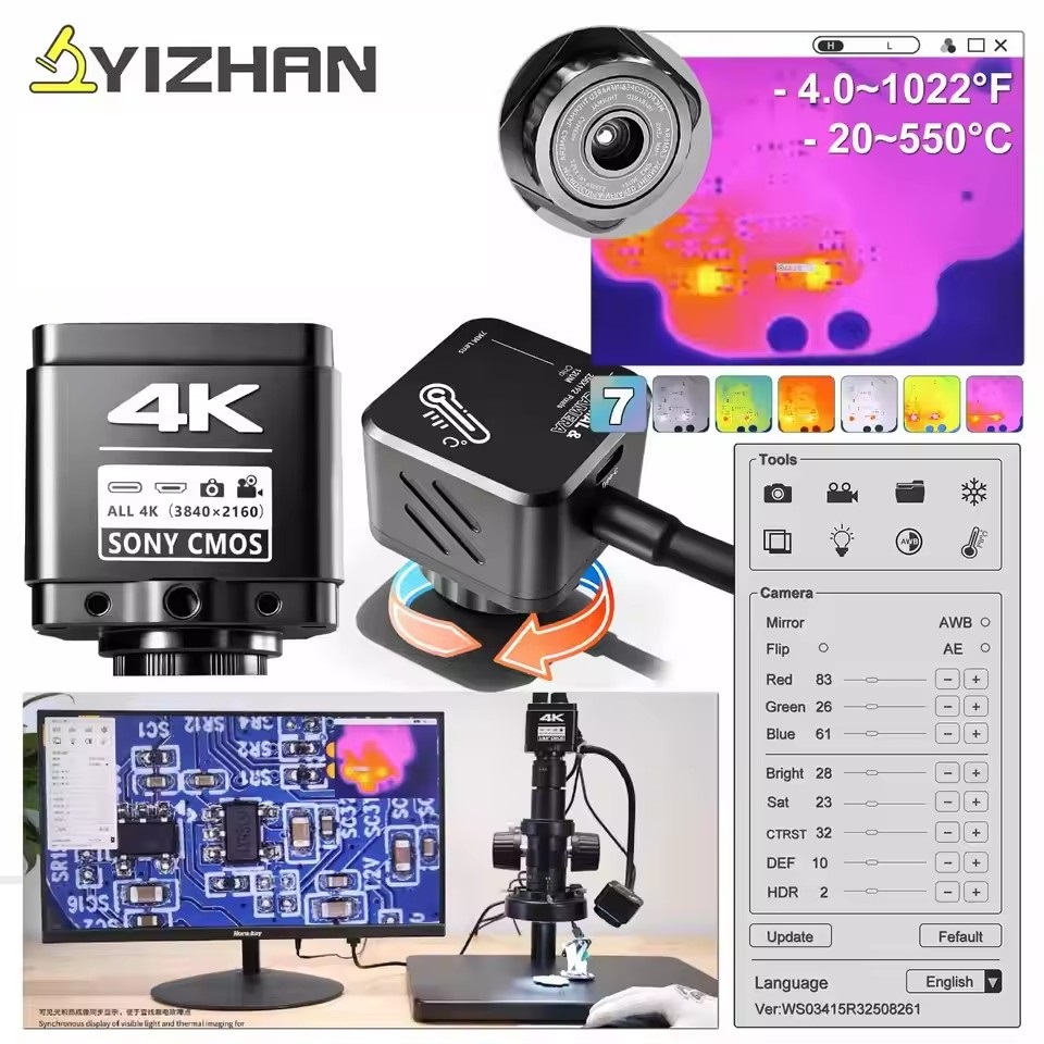 Electronic Repair - YIZHAN Thermal Imager 256*192 Pixels 4k