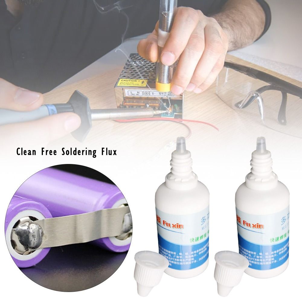 Soldering Flux Liquid - 50ml Stainless Steel Flux Battery Electrode