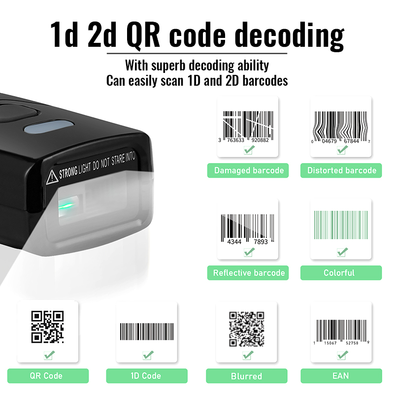 201H Portable Barcode Scanner  - Electronic Repair recension och pris