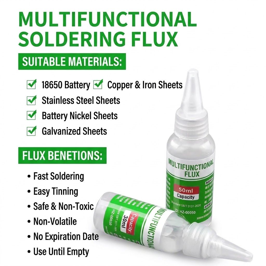 30ml/50ml Multifunctional Liqu - Soldering Flux Liquid recension och pris