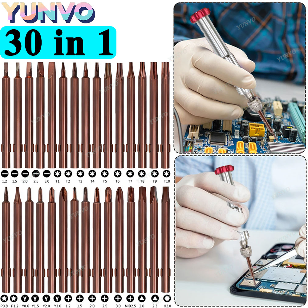30 in 1 Magnetic Precision Scr - Electronics Repair Manual recension och pris