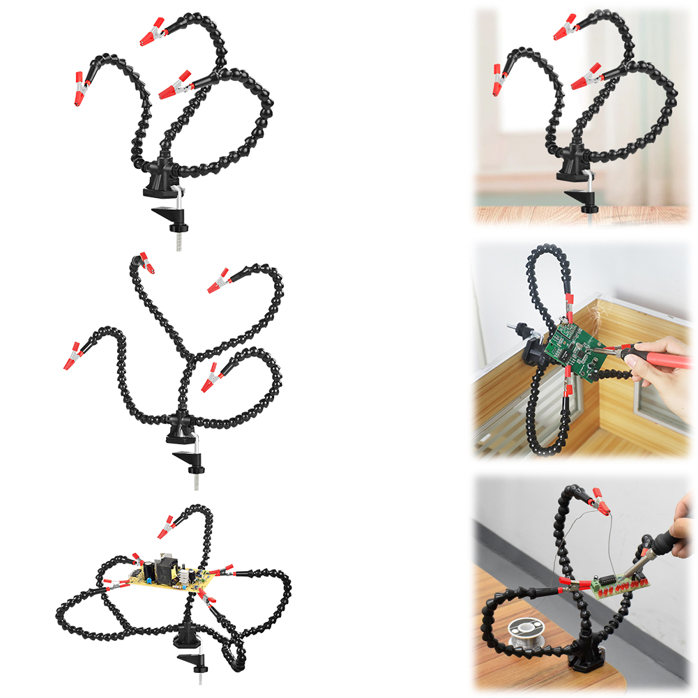 Desk Clamp Soldering Third Han - Pcb Holder Clamp recension och pris