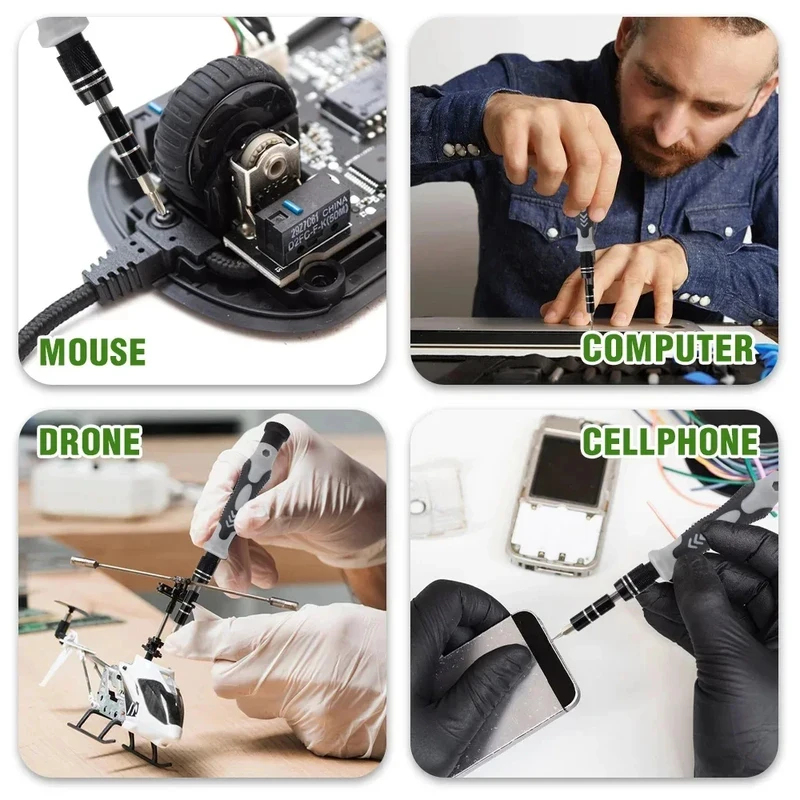 Portable 115in1 Magnetic Screw - Electronics Repair Manual recension och pris