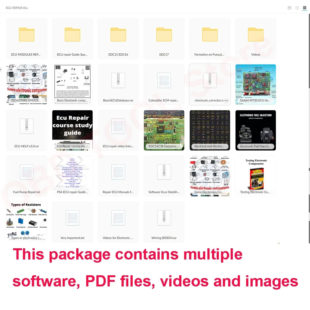 ECU Repair Training Package Gu - Electronics Repair Basics recension och pris