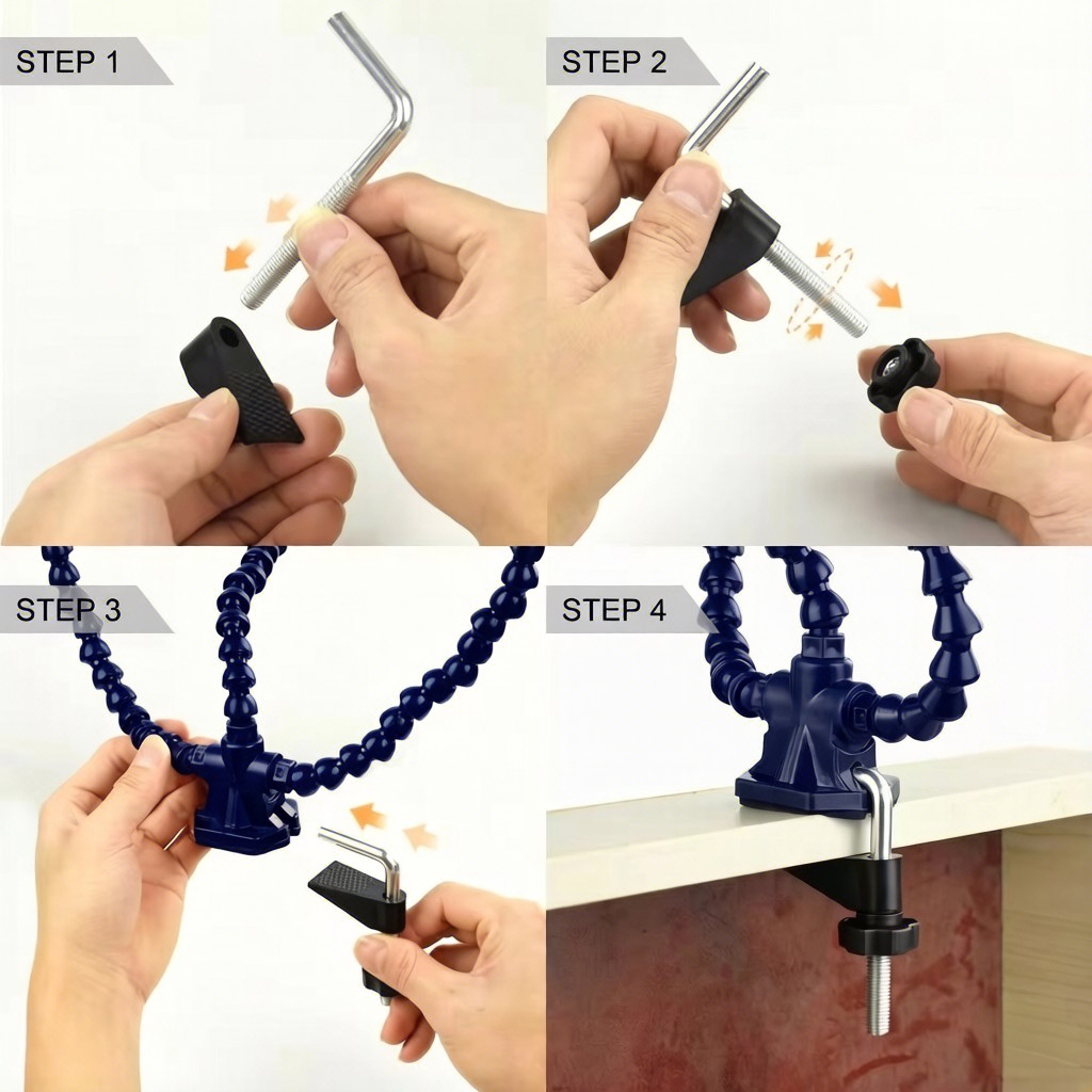 Soldering Station Helping Hand - Pcb Holder Clamp recension och pris