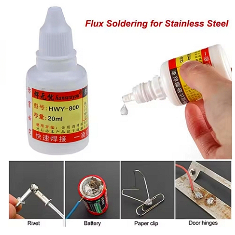 NEW HWY800 20ml Stainless Stee - Soldering Flux Liquid recension och pris